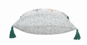 Summer Cabin Leaves Lr07576 Multi Pillow