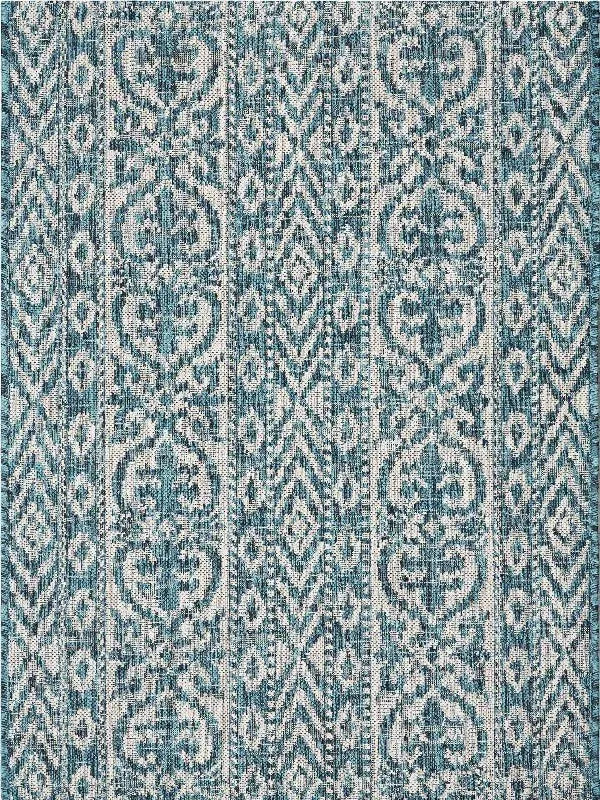 Sun shower 81250TLB Teal/Beige Rug