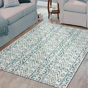 Sun Shower LR81242 Blue Green Rug