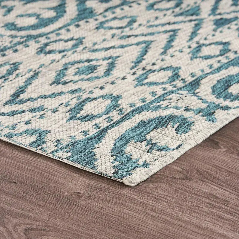 Sun Shower LR81242 Blue Green Rug
