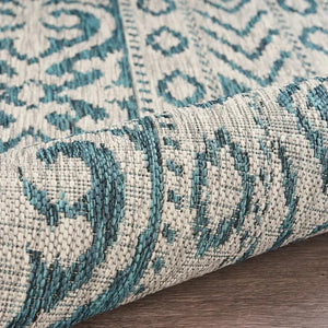 Sun Shower LR81242 Blue Green Rug