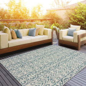 Sun Shower LR81242 Blue Green Rug