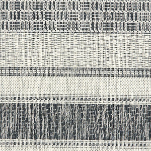Sun Shower LR81246 Gray Black Rug