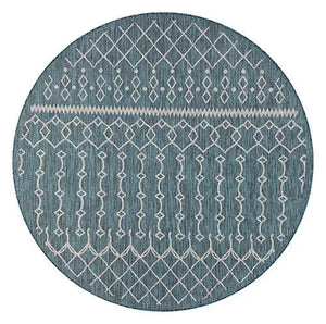 Sun Shower LR81247 Blue Gray Rug