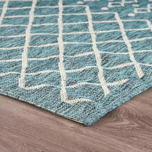 Sun Shower LR81247 Blue Gray Rug