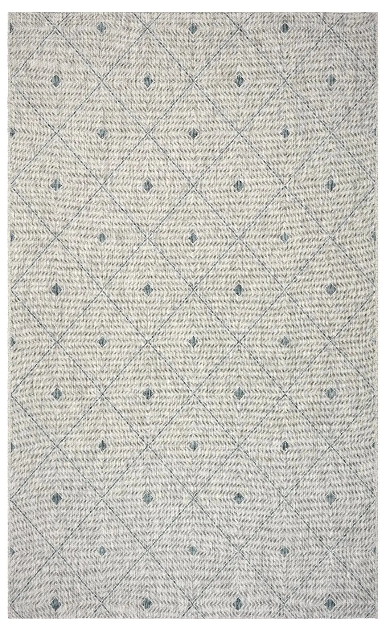 Sun Shower LR81248 Blue Gray Rug