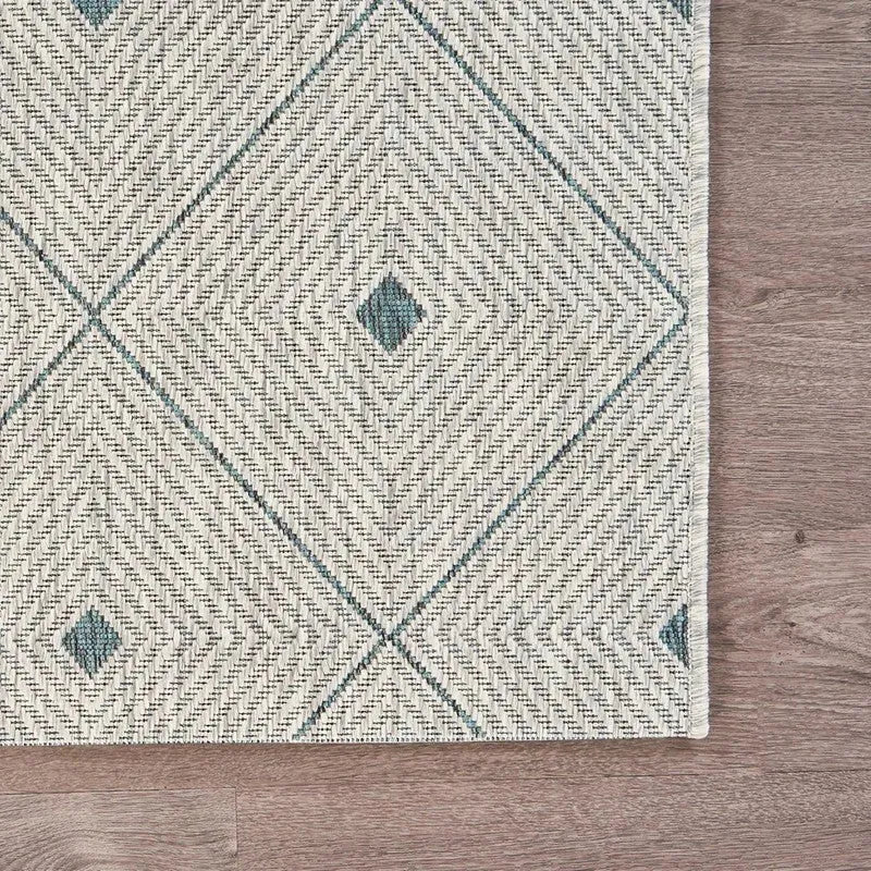 Sun Shower LR81248 Blue Gray Rug