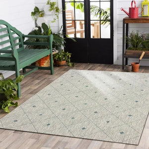 Sun Shower LR81248 Blue Gray Rug