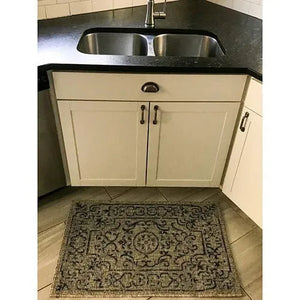 Sun Shower LR81249 Navy Gray Rug