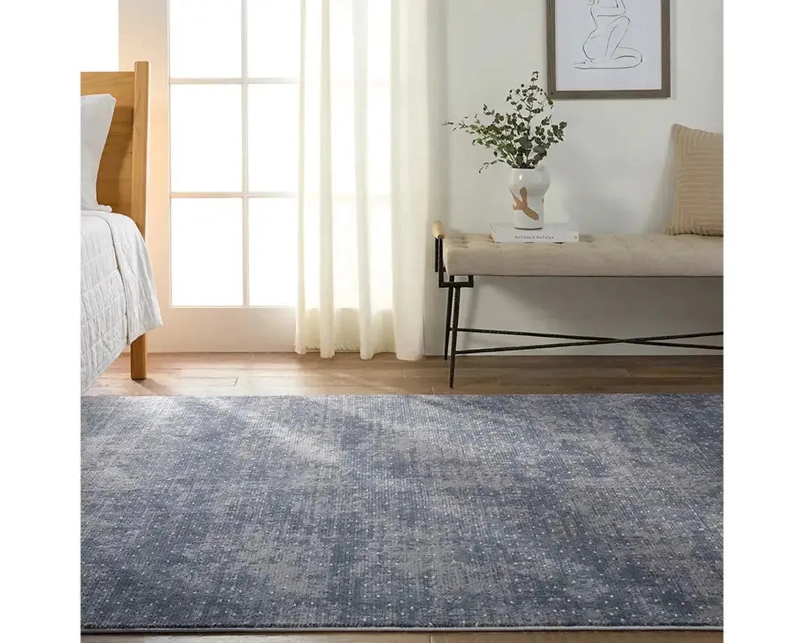 Sundar SUD10 Blue/Tan Rug