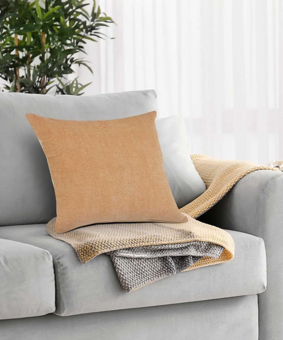 Sundaze Lr07673 Butter Rum/Light Brown Pillow