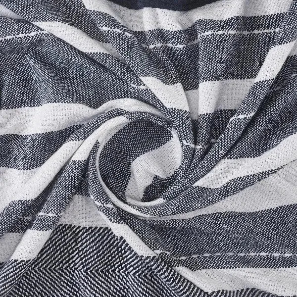 Sundry 80191NAV Navy Throw Blanket