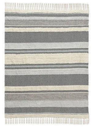 Sundry 80193NAV Navy Throw Blanket
