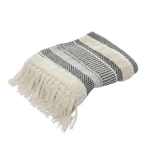 Sundry 80193NAV Navy Throw Blanket