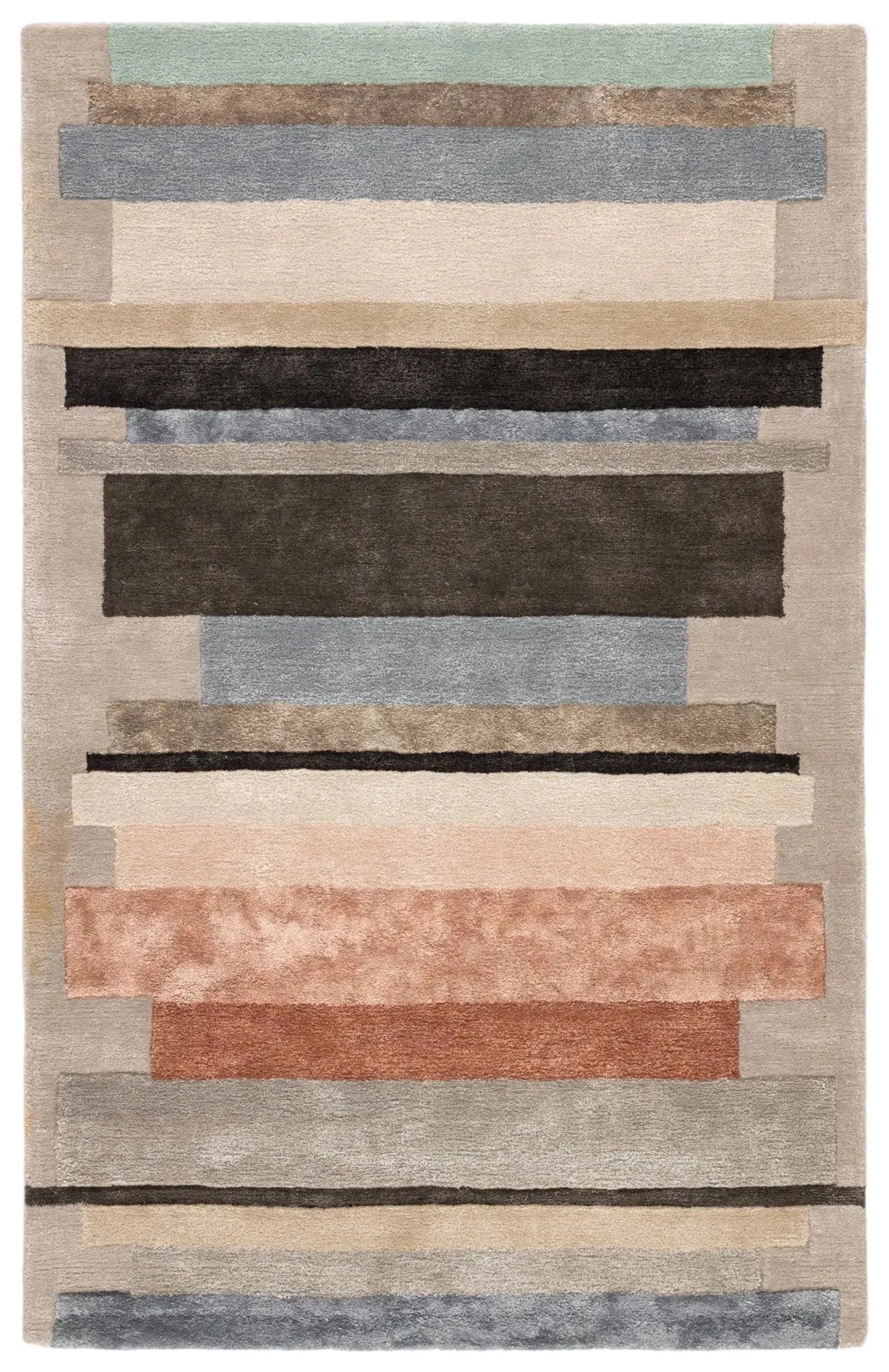Syntax SYN03 Parallel Gray/Pink Rug