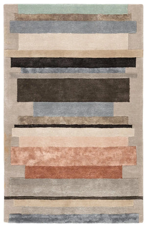 Syntax SYN03 Parallel Gray/Pink Rug