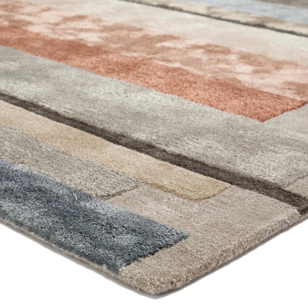 Syntax SYN03 Parallel Gray/Pink Rug