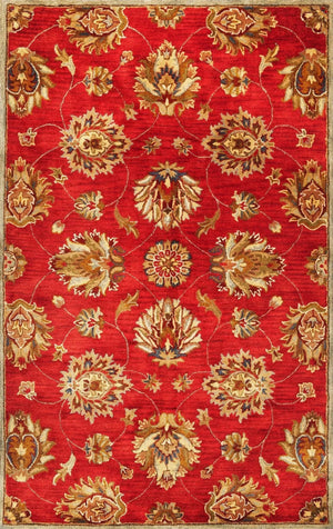 Syriana 6003 Allover Kashan Red Rug