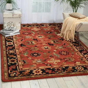 Tahoe TA12 Rust Rug