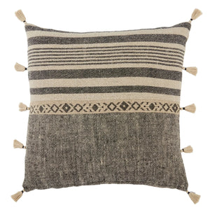 Taiga Tga04 Ikal Beige/Dark Gray Pillow