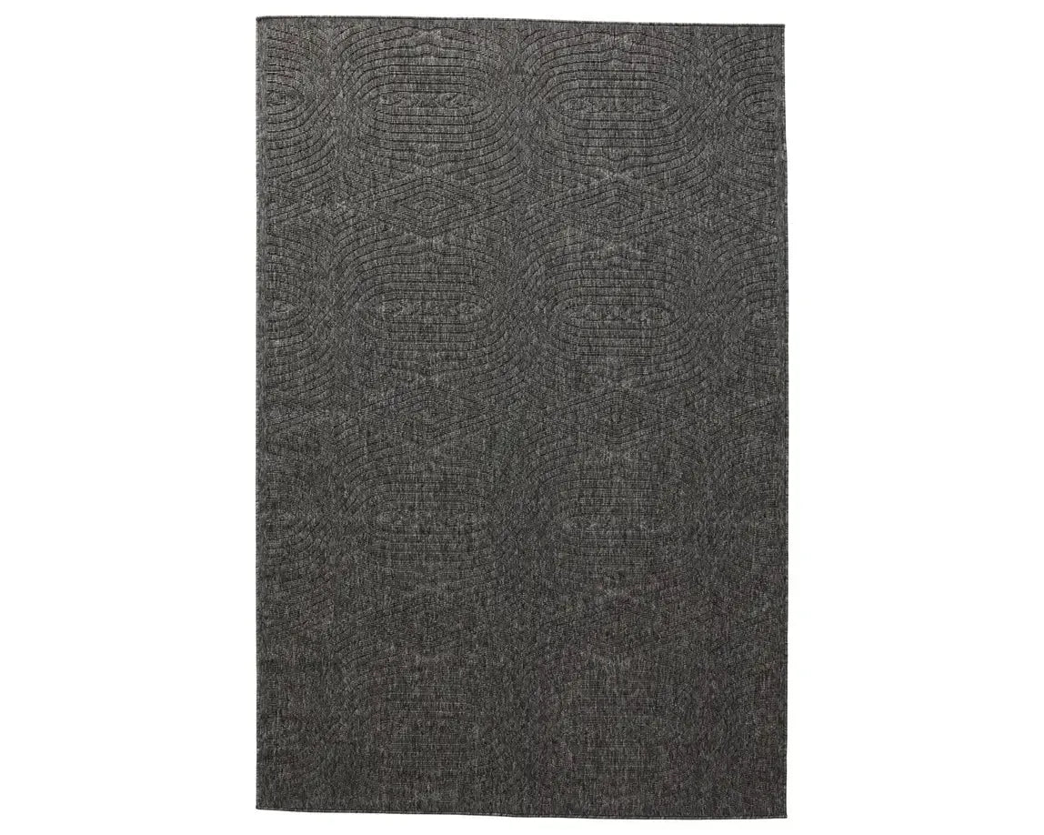 Tajiri TNC01 Black/Dark Grey Rug