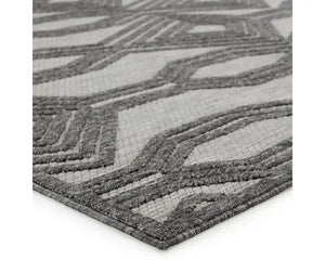 Tajiri TNC05 Dark Grey/Silver Rug