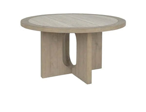Talbot 55" Round Dining Table Natural