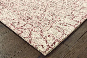 Tallavera 55601 Pink Ivory Rug