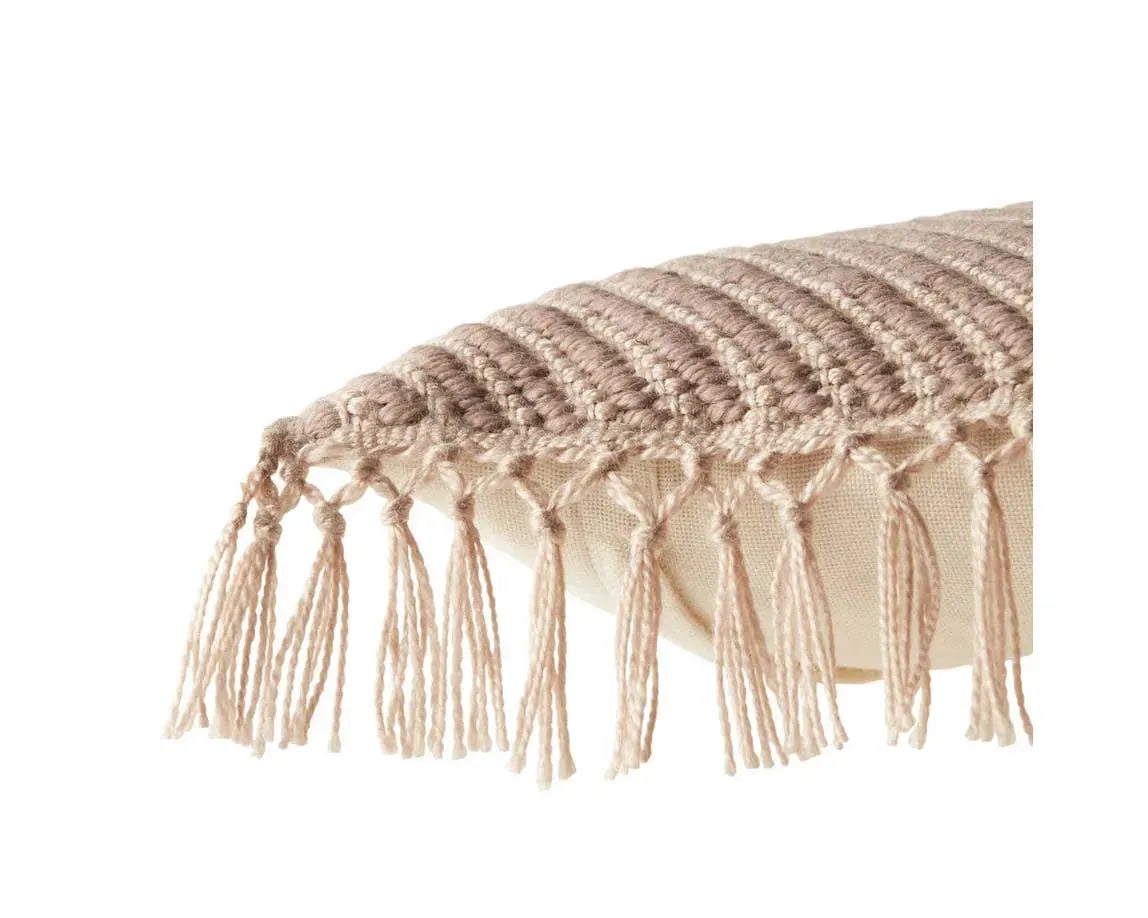 Tallis TLS01 Mauve/Light Pink Pillow