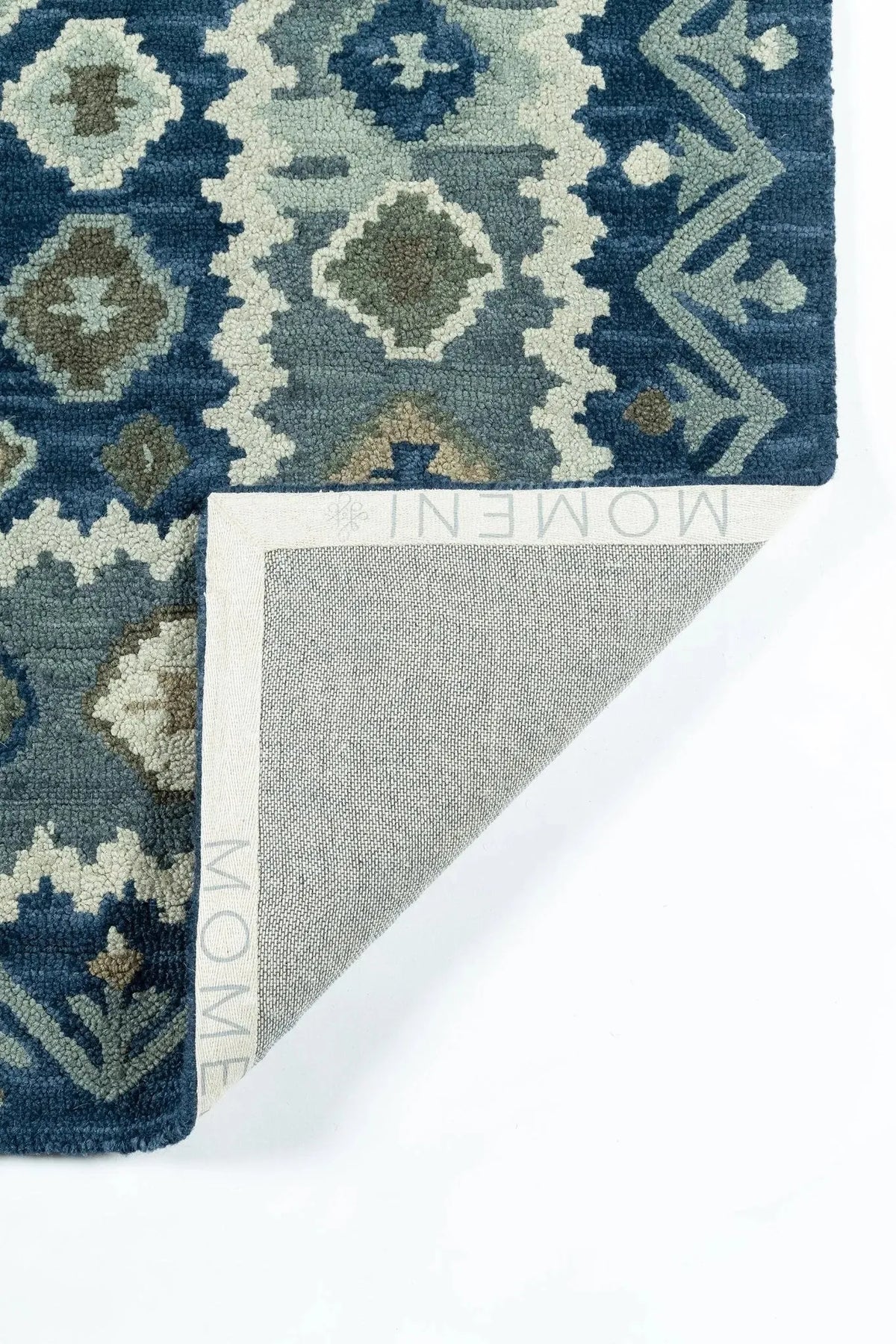 Tangier Tan-1 Blue Rug