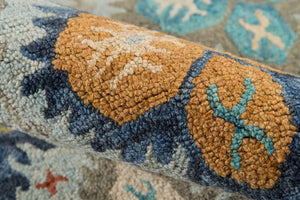 Tangier TAN 17 Blue Rug