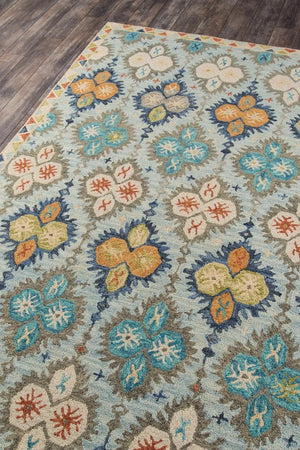 Tangier TAN 17 Blue Rug