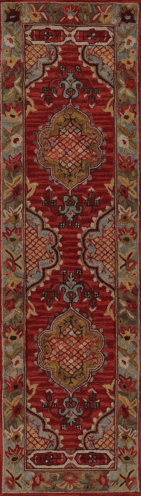 Tangier TAN-21 Red Rug
