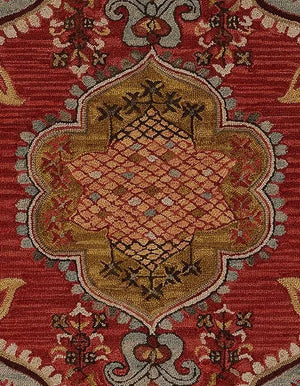 Tangier TAN-21 Red Rug