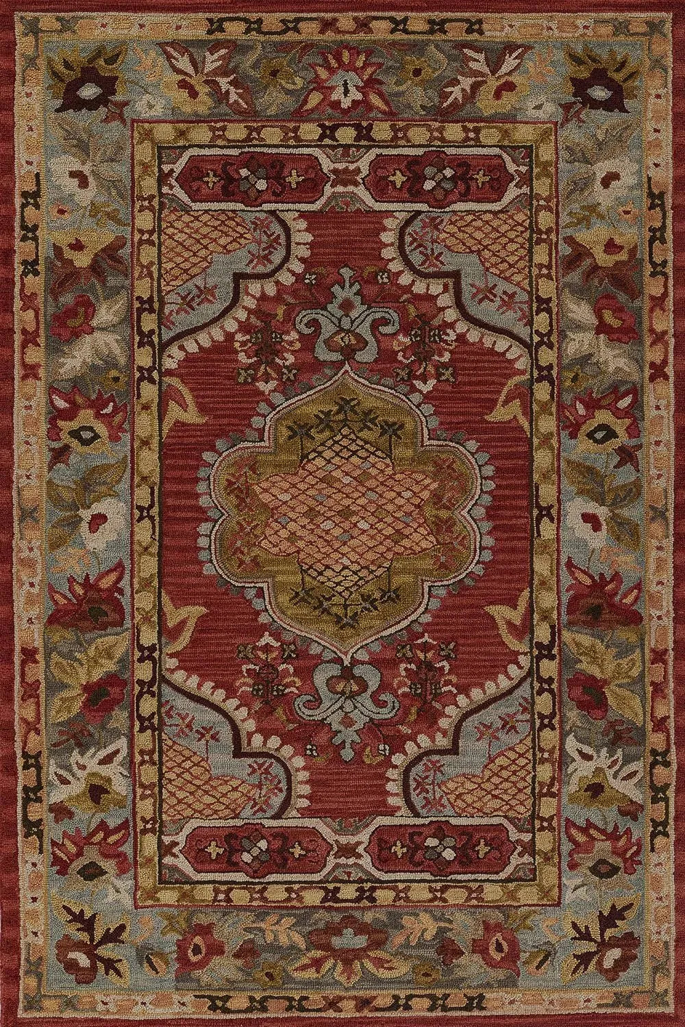 Tangier TAN-21 Red Rug
