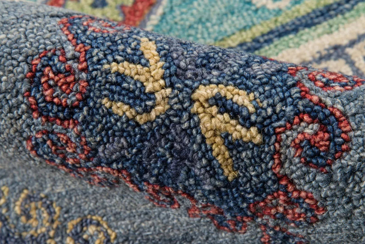 Tangier TAN 32 Blue Rug