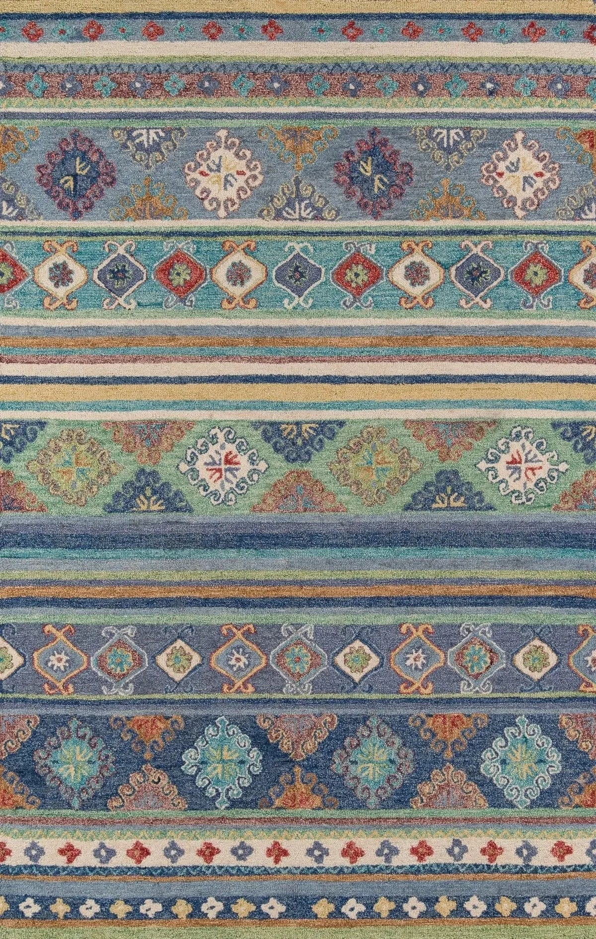 Tangier TAN 32 Blue Rug