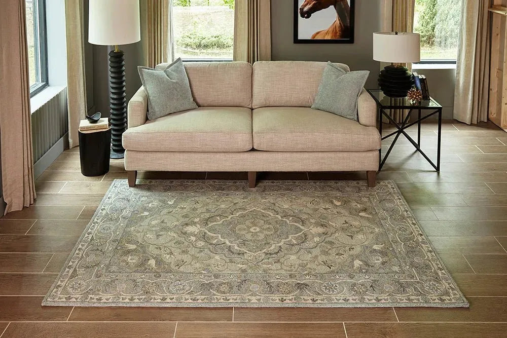 Tangier TAN 33 Blue Rug