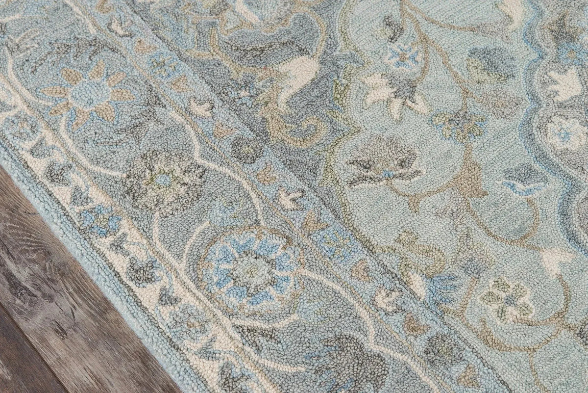 Tangier TAN 33 Blue Rug