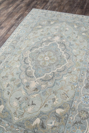 Tangier TAN 33 Blue Rug