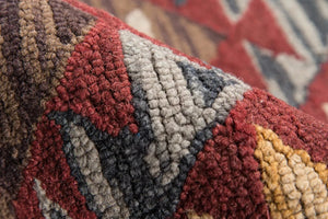 Tangier TAN 7 Red Rug