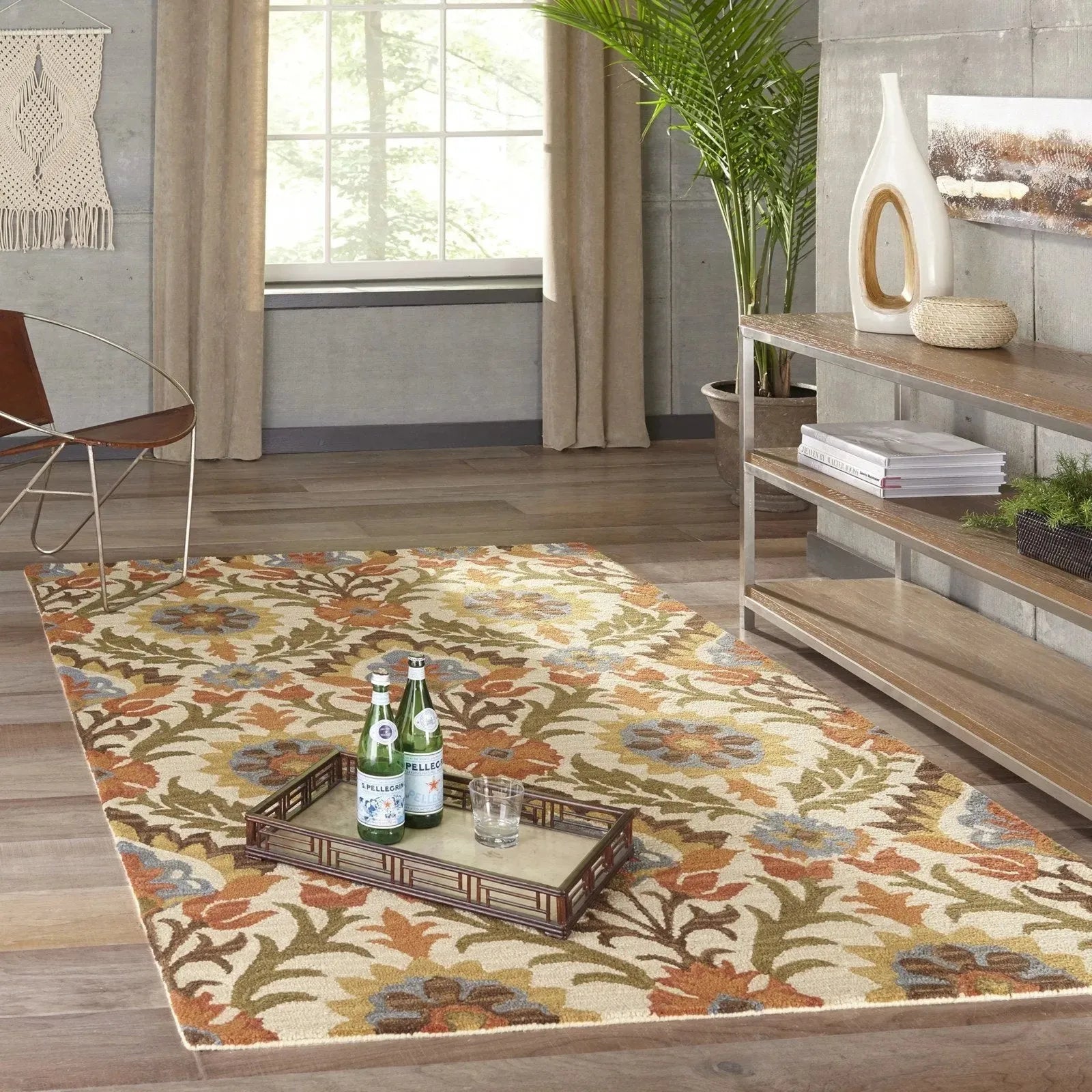 Tangier TAN 9 Gold Rug