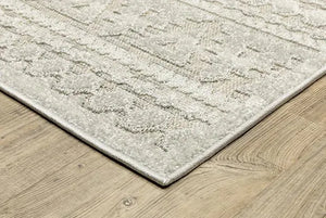 Tangier TAN01 White/Ivory Rug