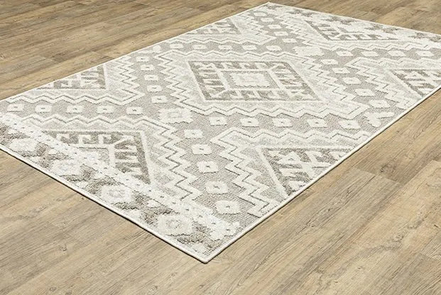 Tangier TAN03 Grey Rug