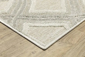 Tangier TAN04 Grey/Ivory Rug
