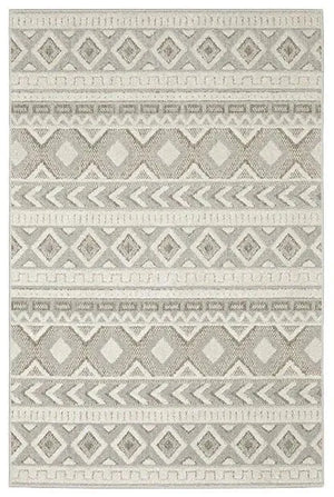 Tangier TAN06 Grey/Ivory Rug