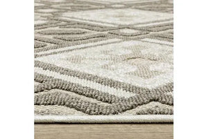 Tangier TAN10 Off-white/Grey Rug