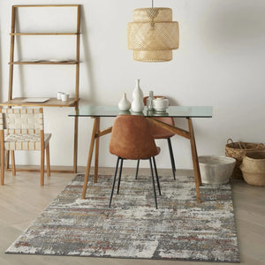 Tangra TNR02 Grey/Multi Rug