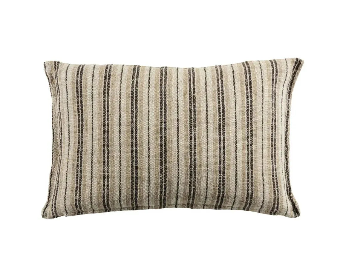 Tanzy TAN01 Dark Brown/Cream Pillow