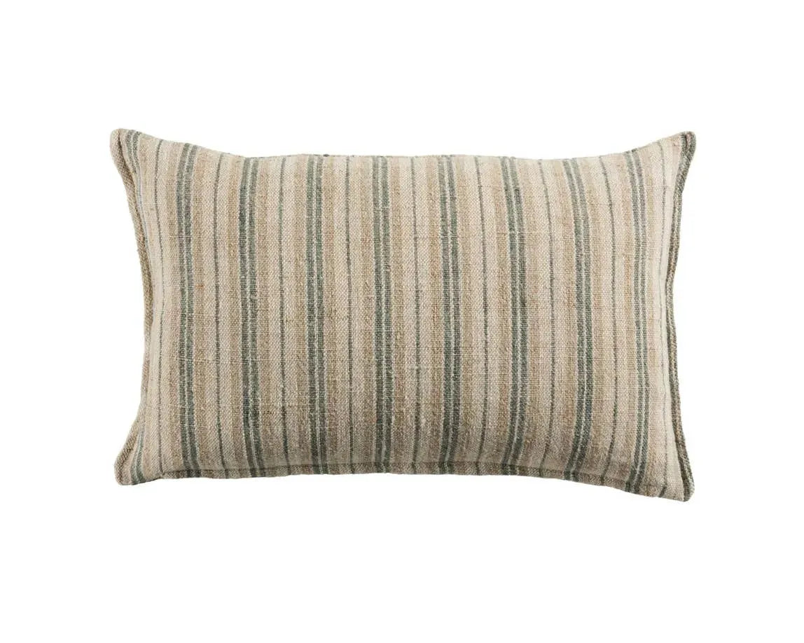 Tanzy TAN03 Cream/Mint Pillow